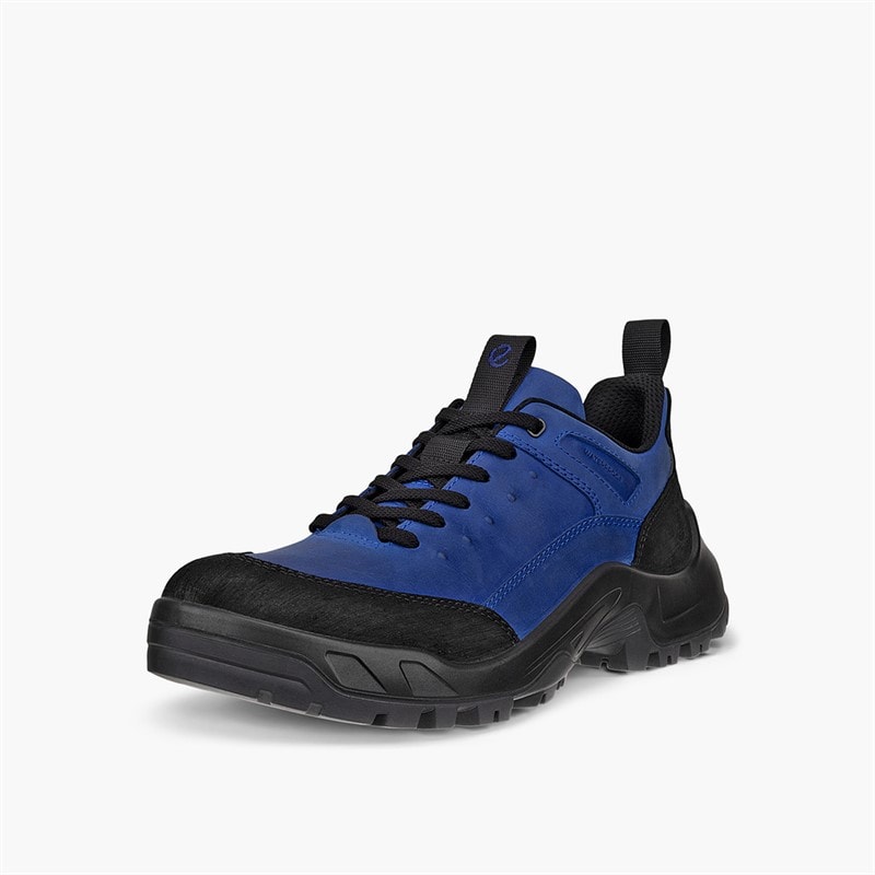 ECCO Herre terræn vandtætte sneakers Sort/Virtual - Billede 2