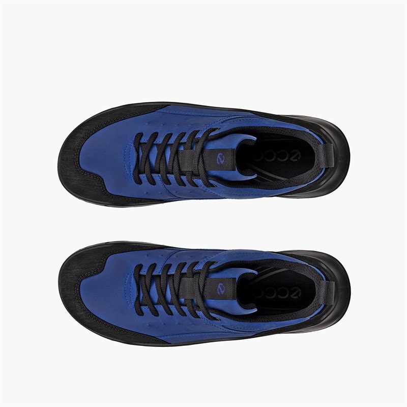 ECCO Herre terræn vandtætte sneakers Sort/Virtual - Billede 4