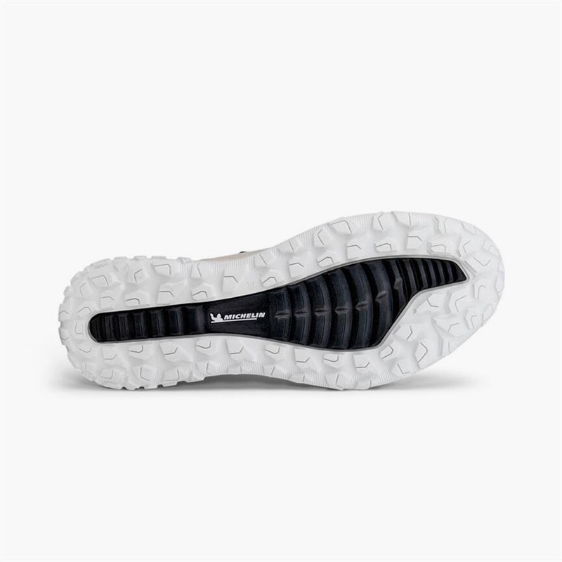 ECCO Dame ULT TRN Nubuck Vandtætte Vandresko Limestone/Bright White - Billede 5