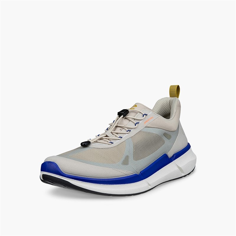 ECCO Herre Biom 2.2 Speedlace Træningssko Gravel/Blue Bell/Virtual - Billede 2