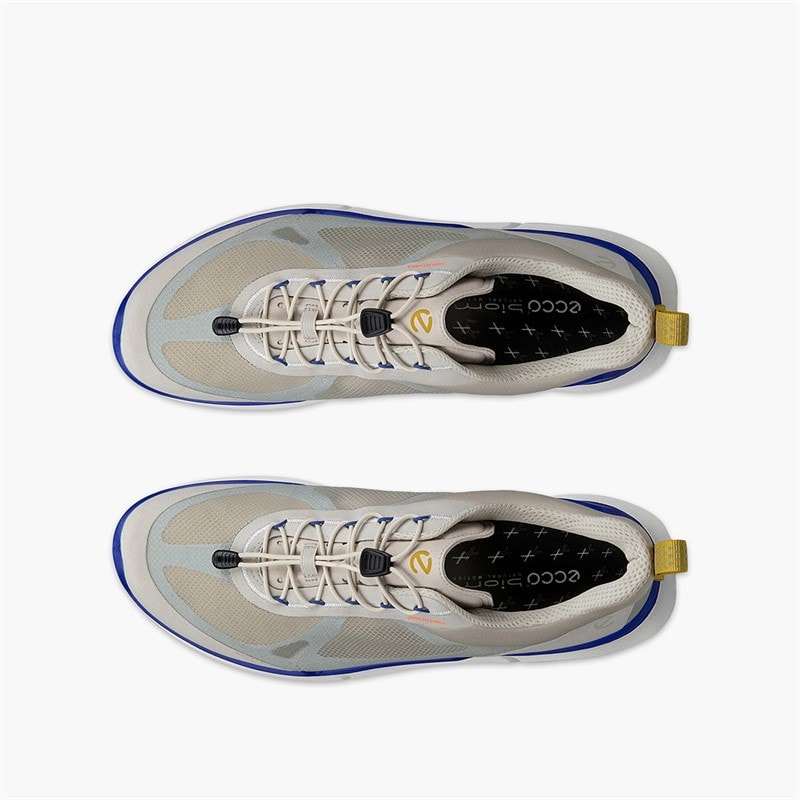 ECCO Herre Biom 2.2 Speedlace Træningssko Gravel/Blue Bell/Virtual - Billede 4