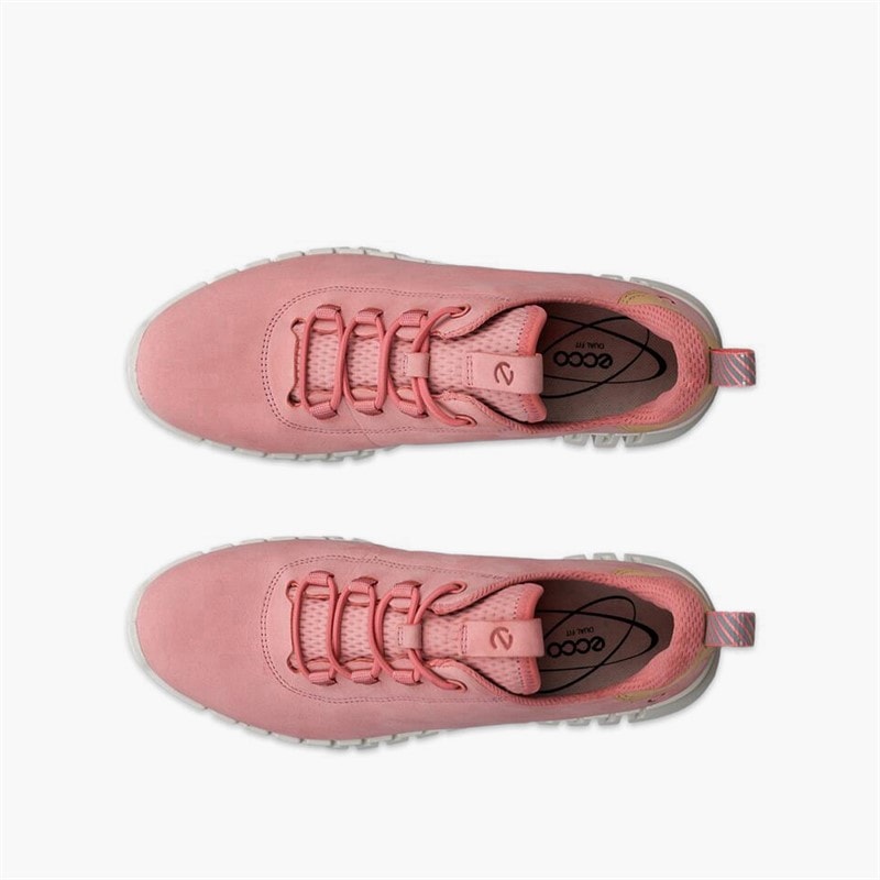 ECCO Dame Gruuv Træningssko Old Rose/Powder - Billede 4