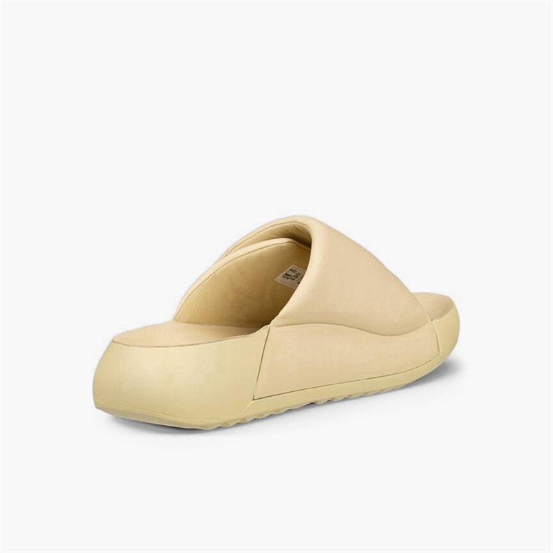 ECCO Dame Cozmo Læderrem Sandaler Straw - Billede 3