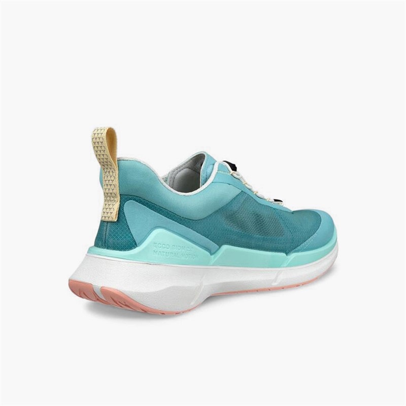 ECCO Dame Biom 2.2 Breathru Speedlace Træningssko Aquatic/Pagoda Blue/Aquatic - Billede 3