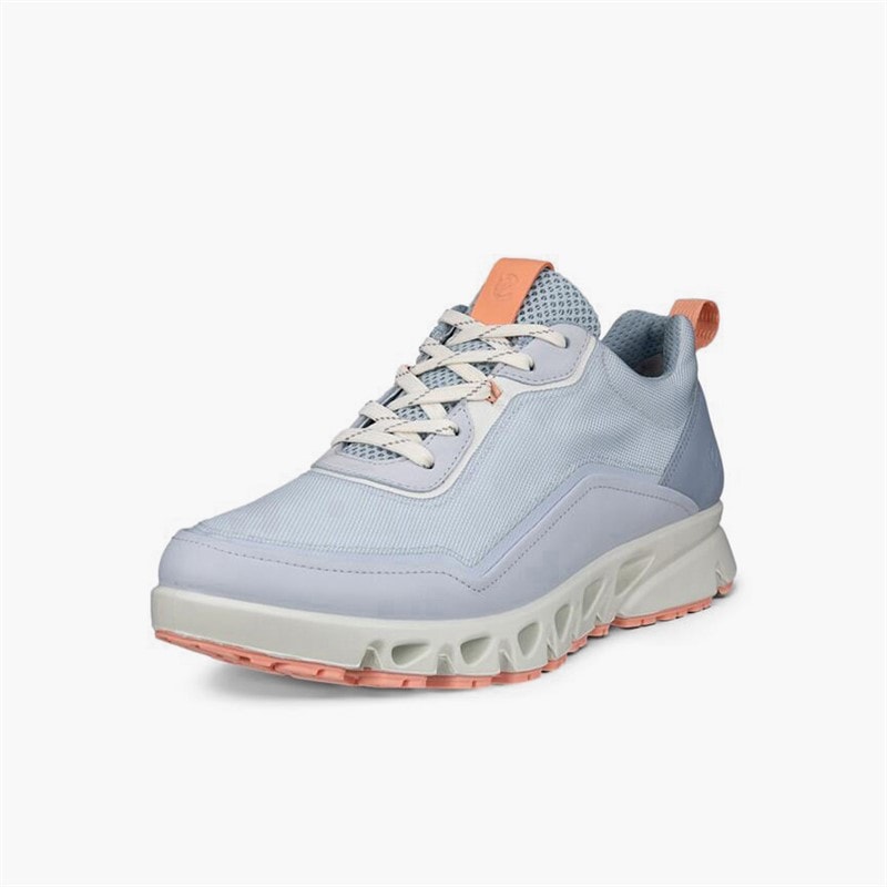 ECCO Dame Multi Vent Goretex Træningssko Air/Air/Dusty Peach - Billede 2