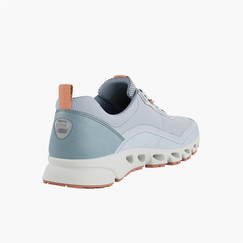 ECCO Dame Multi Vent Goretex Træningssko Air/Air/Dusty Peach - Billede 3