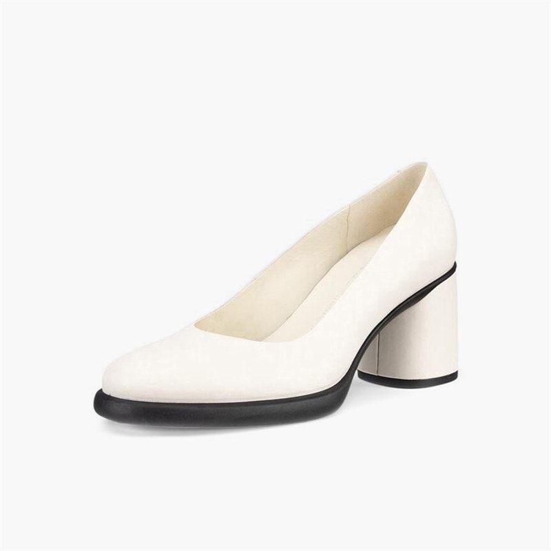 ECCO Dame Skulpturelle LX Hælede Sko Limestone - Billede 2