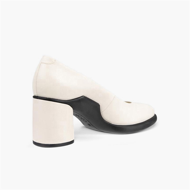 ECCO Dame Skulpturelle LX Hælede Sko Limestone - Billede 3