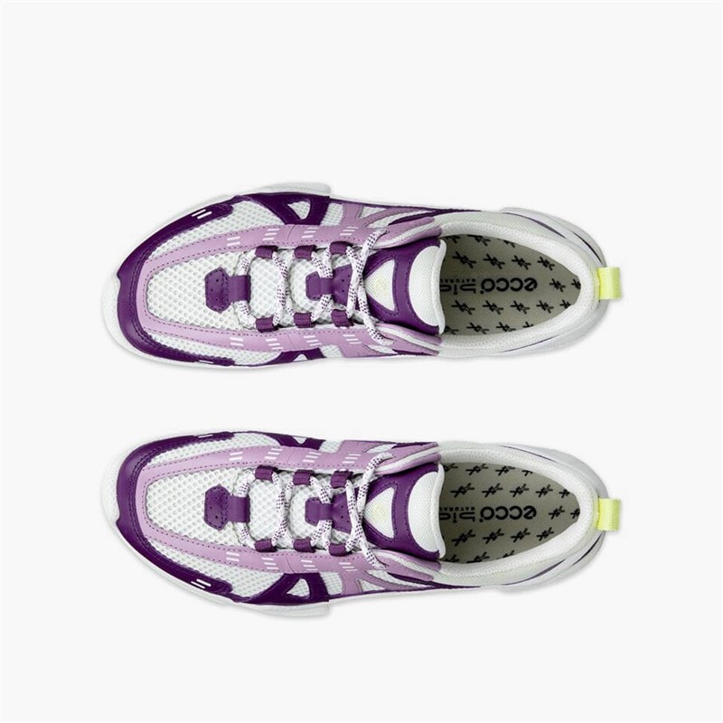 ECCO Dame Biom C Trail Sneakers Imperial Purple/Lavender Mist/Hvid - Billede 3