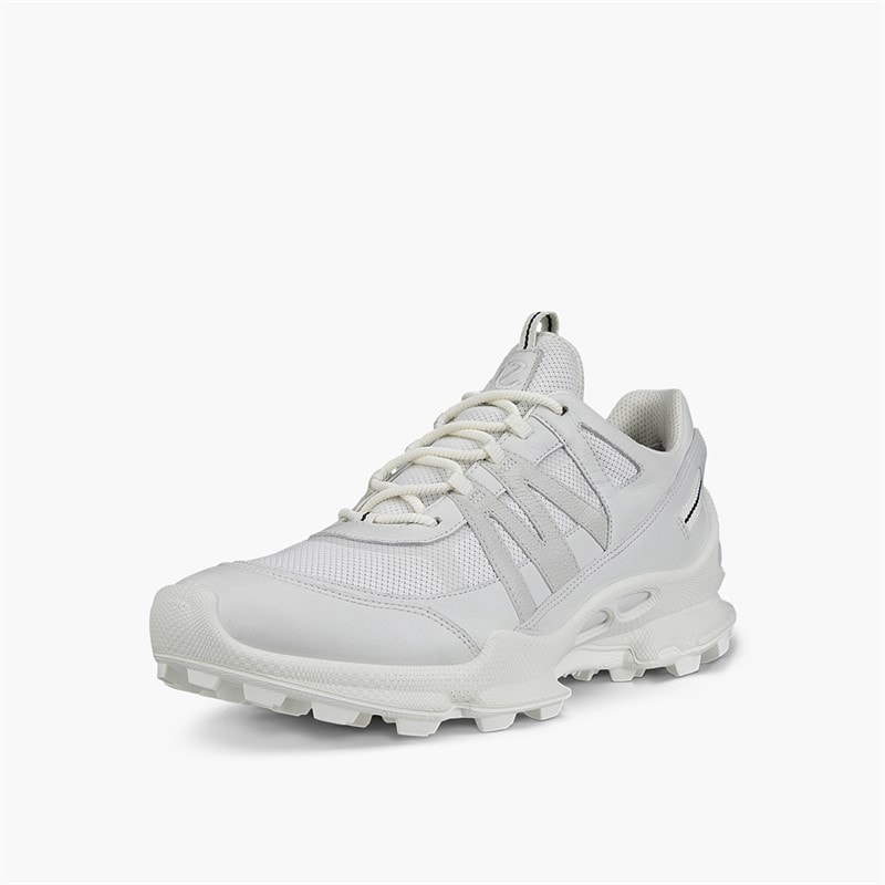 ECCO Herre Biom C Goretex Trail Træningssko Hvid/Bright White/Shadow White - Billede 2