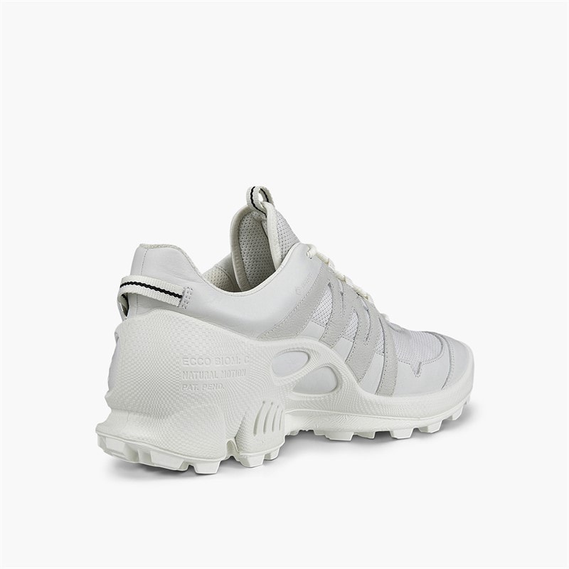 ECCO Herre Biom C Goretex Trail Træningssko Hvid/Bright White/Shadow White - Billede 3