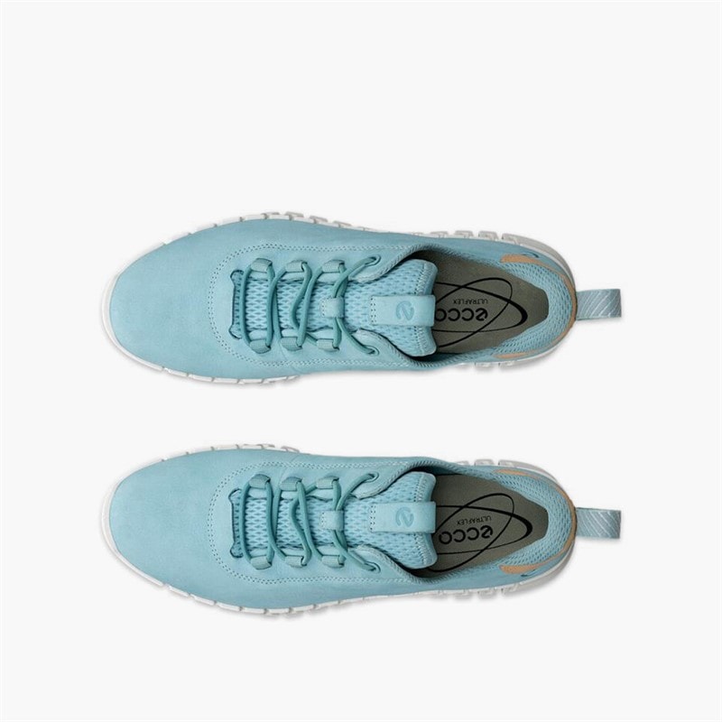 ECCO Dame Gruuv Træningssko Aquatic/Powder - Billede 4