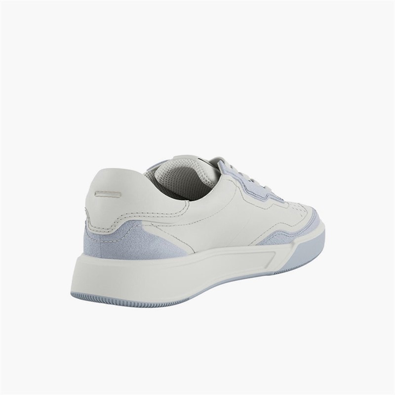 ECCO Dame sneakers læder street court Air/Hvid - Billede 3
