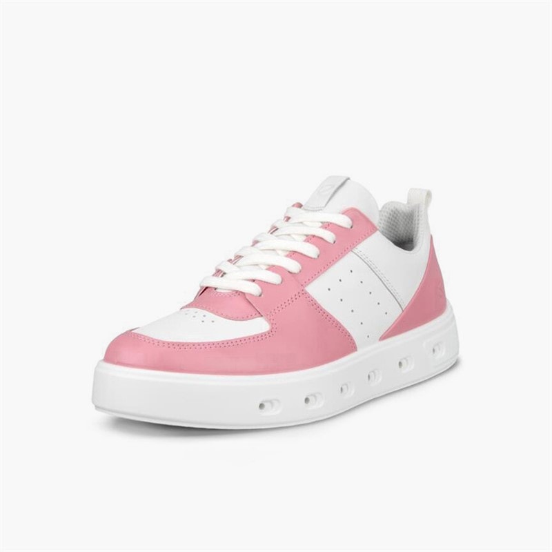 ECCO Dame Street 720 Gore-Tex Træningssko Old Rose/Hvid - Billede 2