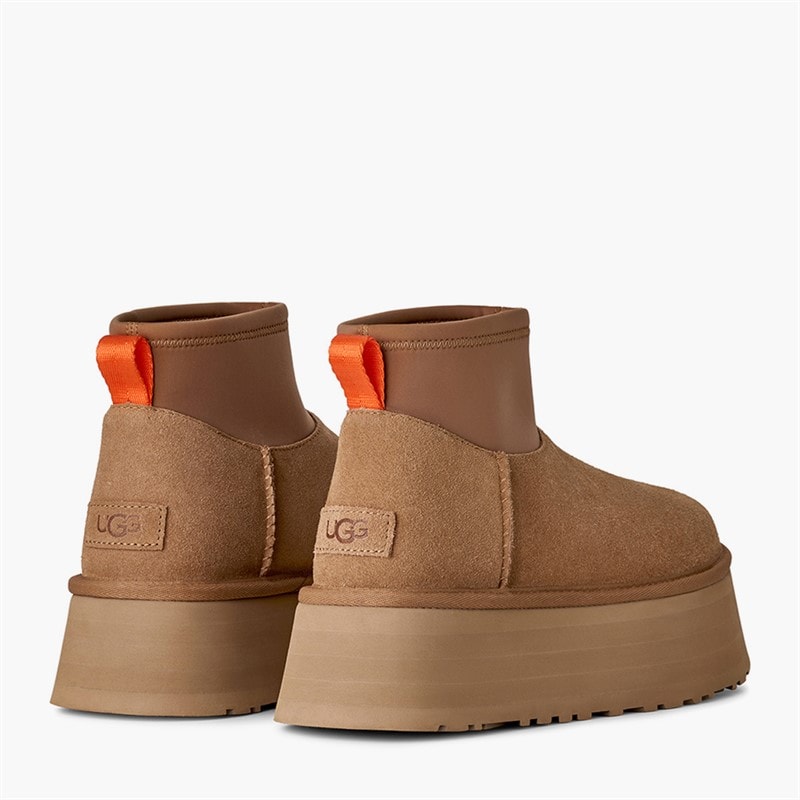 UGG® Dame Klassiske Mini Dipper Støvler Kastanjebrun - Billede 4