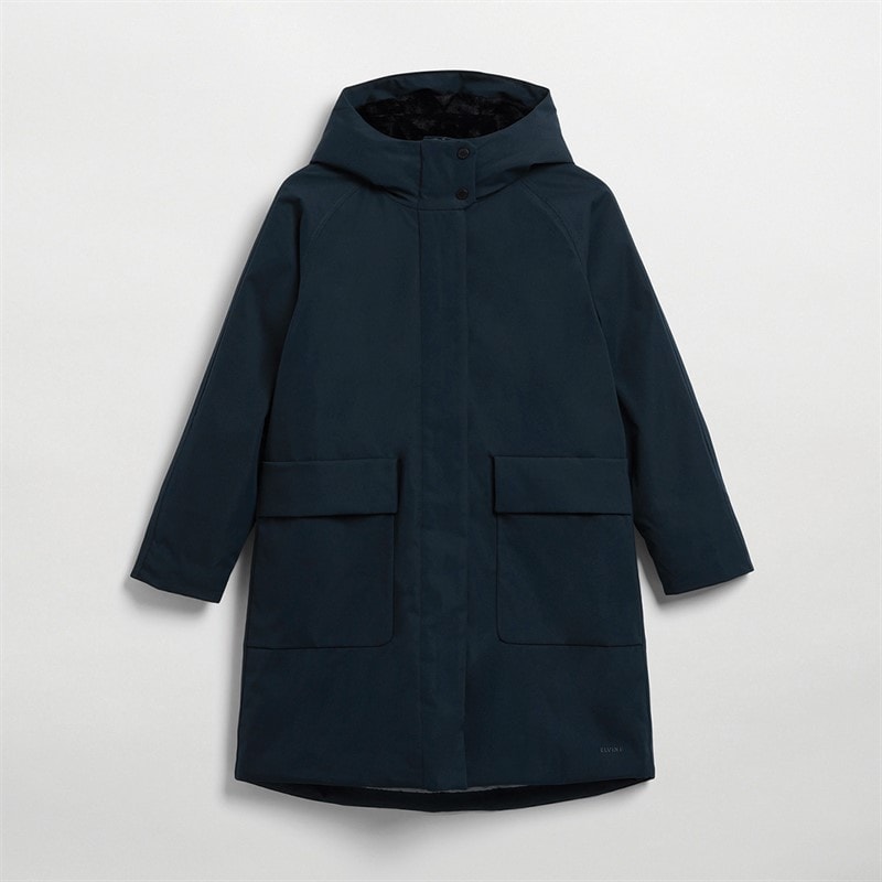 Elvine Jakke i twill til kvinder Allyson Shammy Indigo Noir - Billede 3