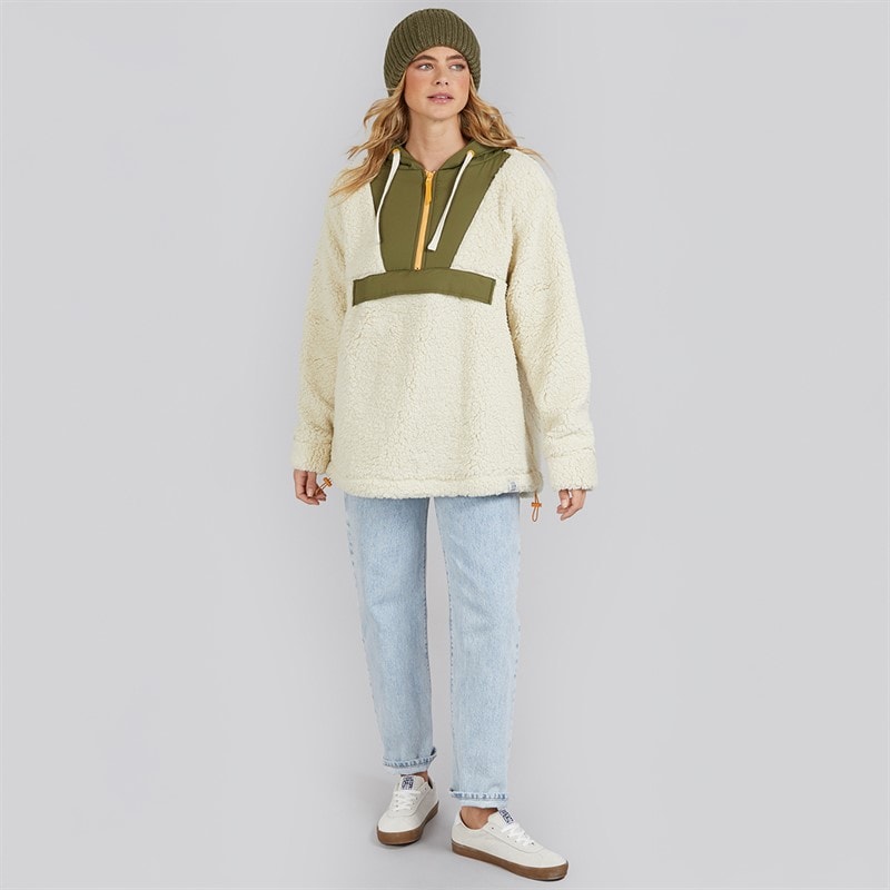 Lagooners Dame Myla Fleecetøj beige - Billede 4