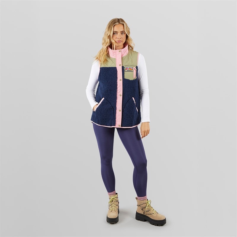 Lagooners Dame Essy Borg Vest Multi - Billede 4