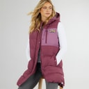 Lagooners Dame Explorer Gilet Burgundy