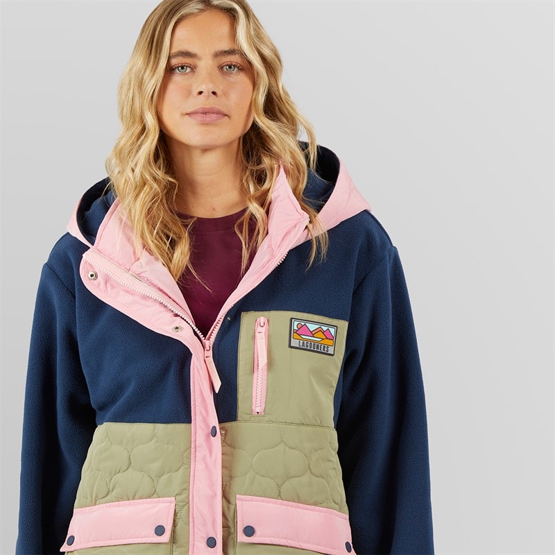 Lagooners Dame Daley Parka Jakke Multi - Billede 3