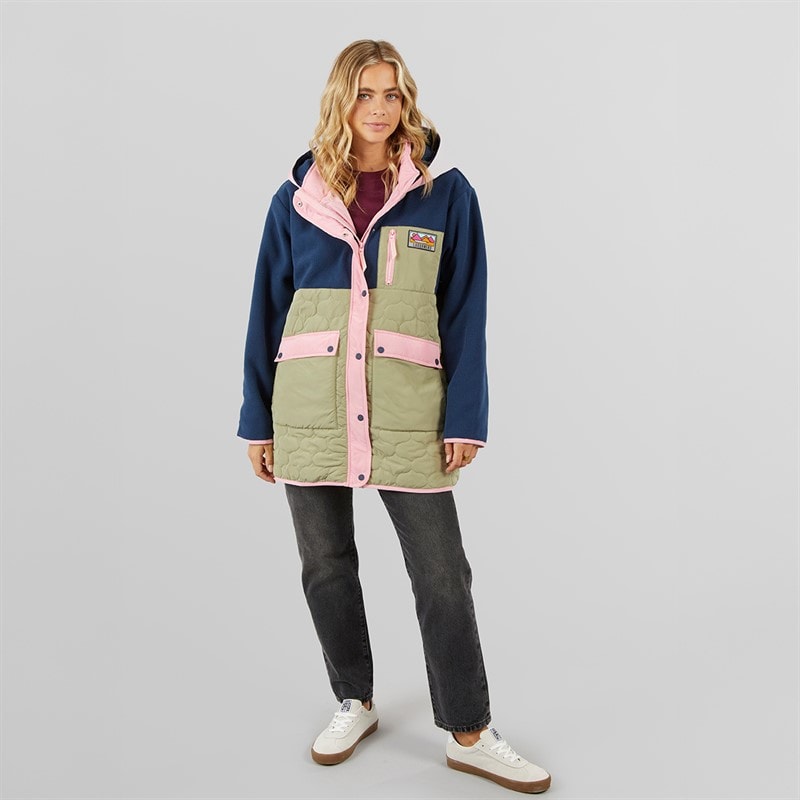 Lagooners Dame Daley Parka Jakke Multi - Billede 4