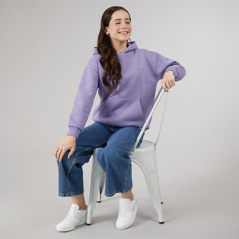 Lagooners Piger Driftwood Hættetrøje Violet - Billede 4