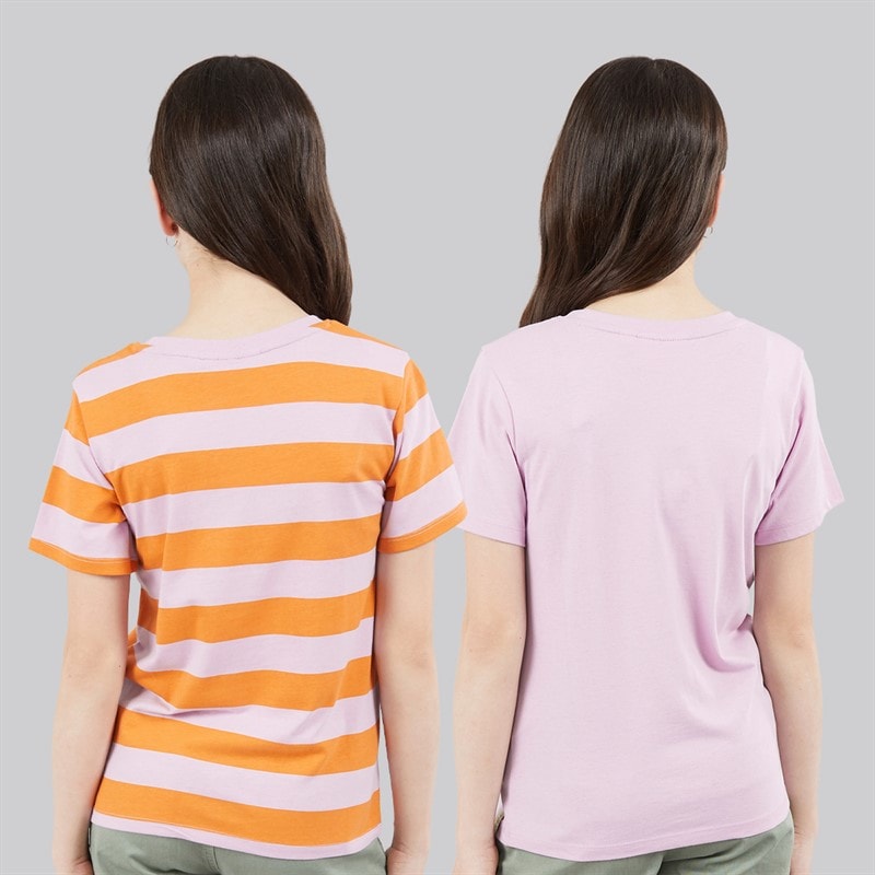 Lagooners Piger Mælkebøtte To Pak T Shirts Lilac - Billede 2