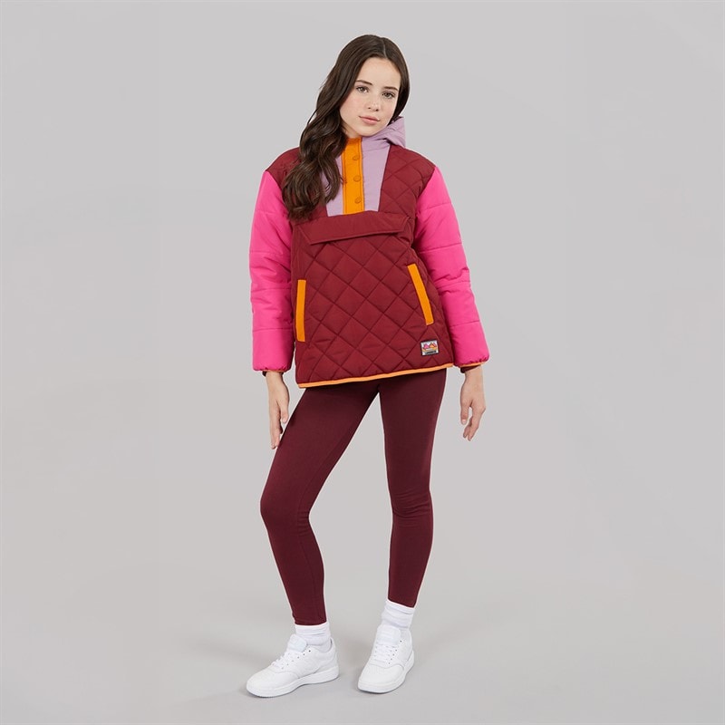 Lagooners Piger Whitworth Puffer Jakke Plum - Billede 4