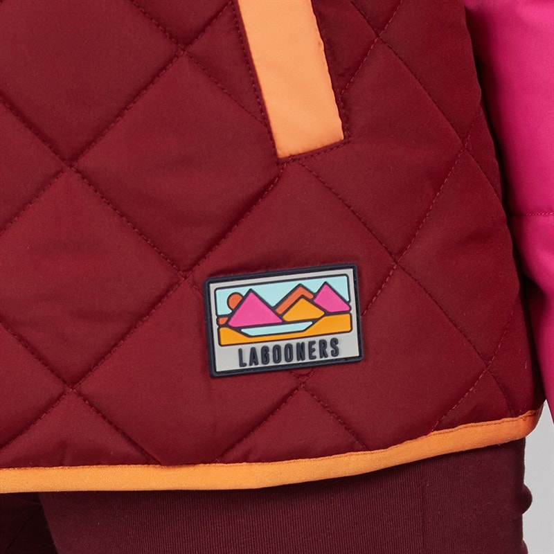 Lagooners Piger Whitworth Puffer Jakke Plum - Billede 5