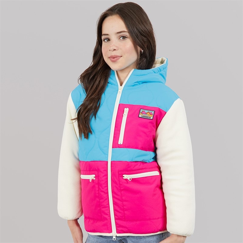 Lagooners Piger Whimble Mellemlang Frakke Hot Pink - Billede 3