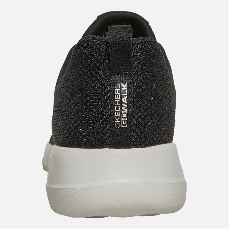 SKECHERS SPORT SKECHERS Dame Go Walk Joy Violet Sneakers Sort/Rosaguld - Billede 4