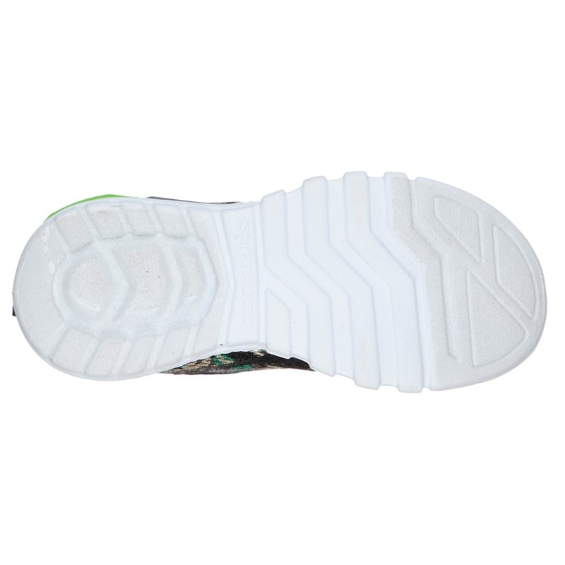 SKECHERS SPORT SKECHERS Sko til små Drenge Flex Glow Rondler Camouflage - Billede 2