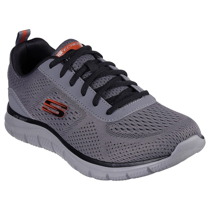 SKECHERS SPORT SKECHERS Herre Track Leshur Sneakers Grå - Billede 3