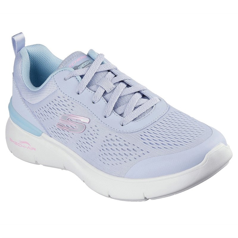 SKECHERS SPORT SKECHERS Dame Skech-Air Dynamight 2.0 New Heights Sneakers Blå - Billede 3