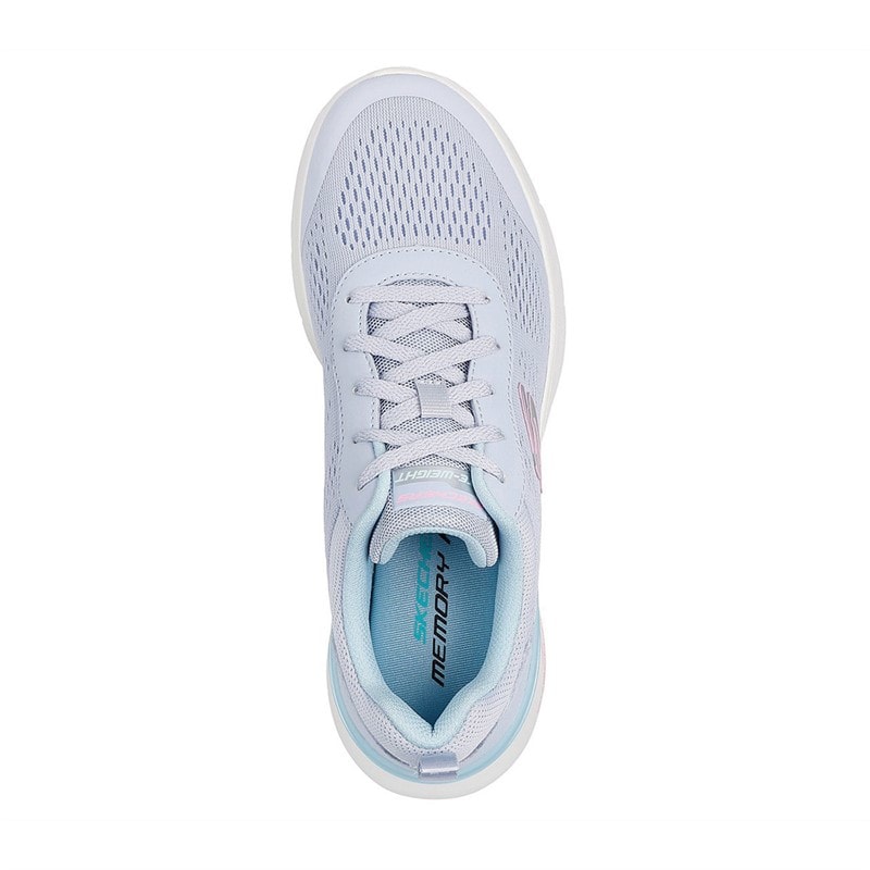 SKECHERS SPORT SKECHERS Dame Skech-Air Dynamight 2.0 New Heights Sneakers Blå - Billede 4