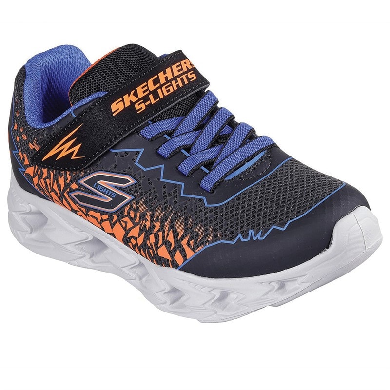 SKECHERS SPORT SKECHERS Junior Drenge S Lights Vortex 2.0 Zorento træningssko Sort - Billede 3