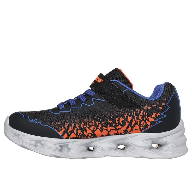 SKECHERS SPORT SKECHERS Junior Drenge S Lights Vortex 2.0 Zorento træningssko Sort - Billede 5