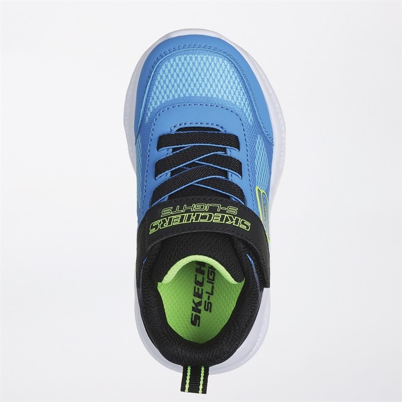 SKECHERS SPORT Drenge SKECHERS Infant Meteor Lights Krondox Sneakers Blå - Billede 3