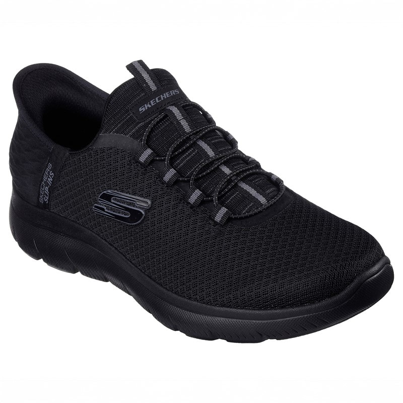SKECHERS SPORT SKECHERS Herre Menss Summit Slip-Ins High Range Sneakers Sort - Billede 3