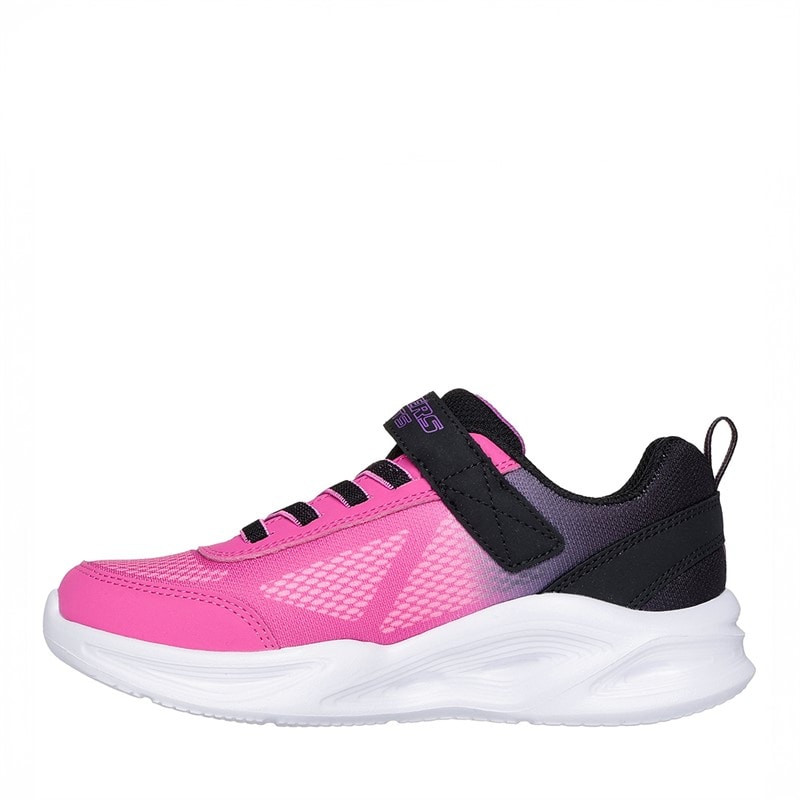 SKECHERS SPORT SKECHERS Piger Sola Glow Ombre Deluxe Sneakers Sort - Billede 5