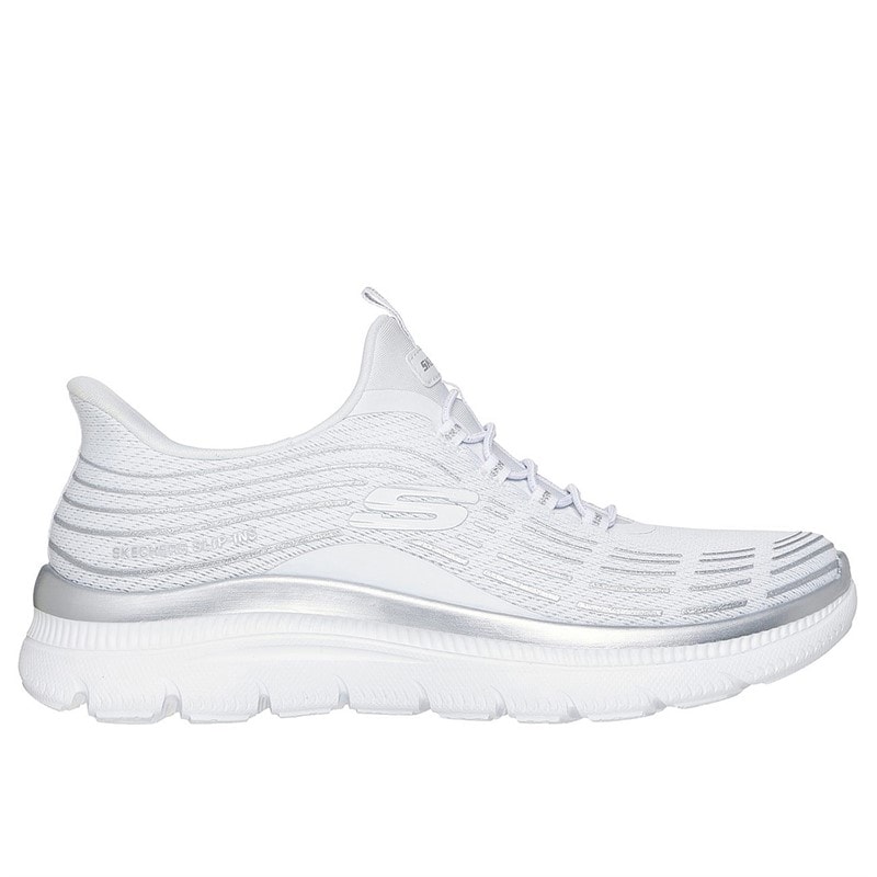 SKECHERS SPORT SKECHERS Dame slip in sneakers Summits Plus Hvid - Billede 1