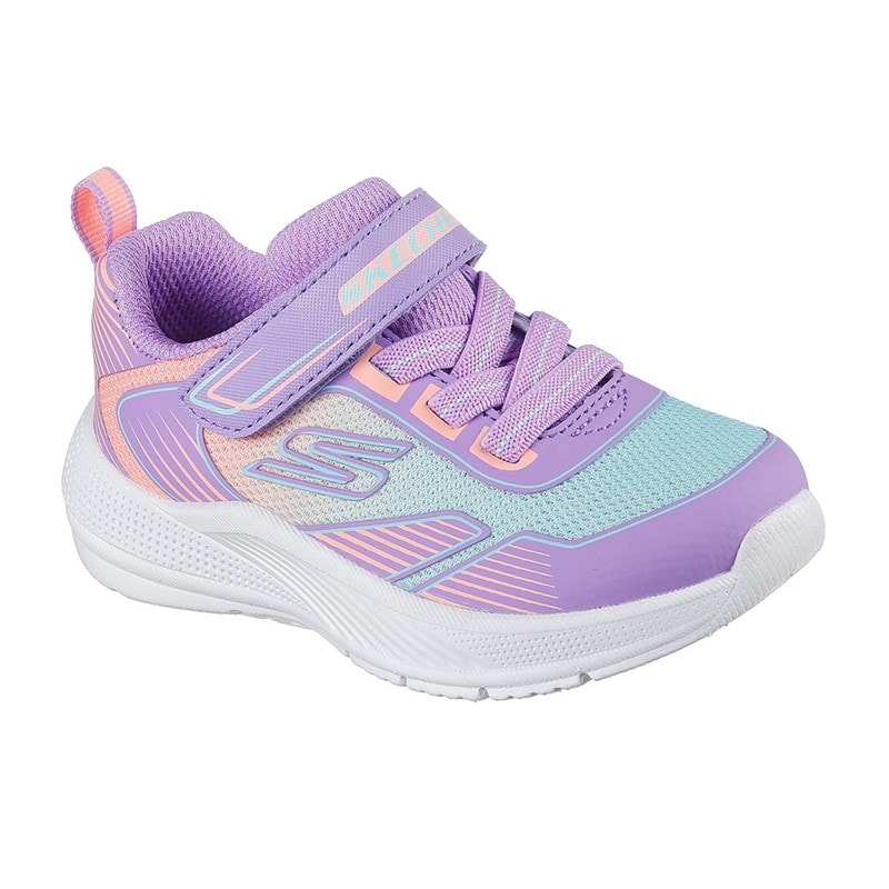 SKECHERS SPORT SKECHERS spædBørn Piger Microspec Advance Oasis Point Sportssko Lilla - Billede 2