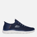 SKECHERS Herre Summits Høj Række Slip-In Sneakers Navy
