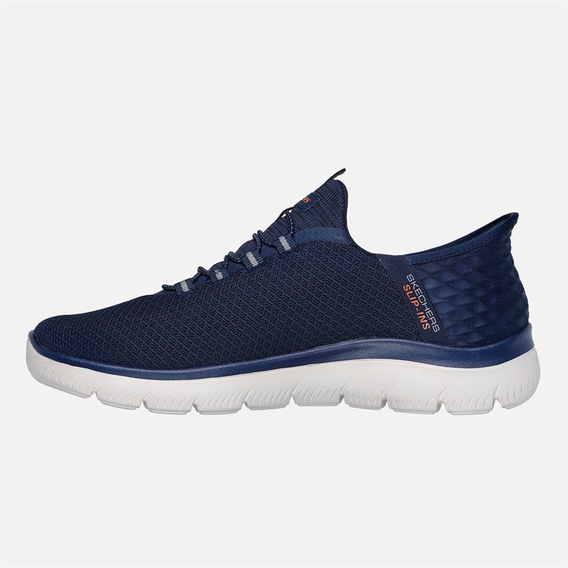 SKECHERS SPORT SKECHERS Herre Summits Høj Række Slip-In Sneakers Navy - Billede 5