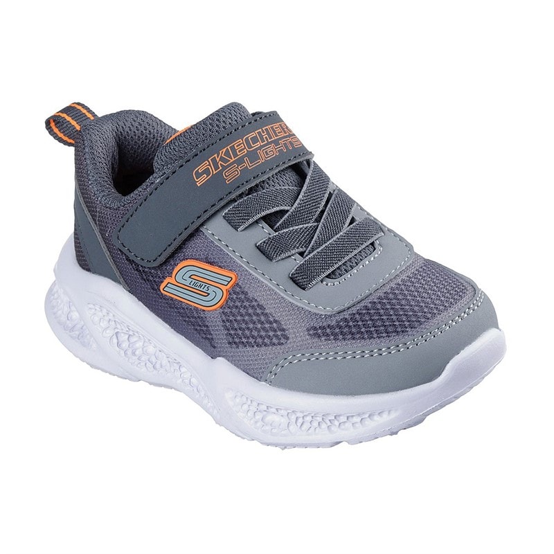SKECHERS SPORT SKECHERS spædBørn Drenge Meteor - Lights Krendox Sneakers Grå - Billede 3