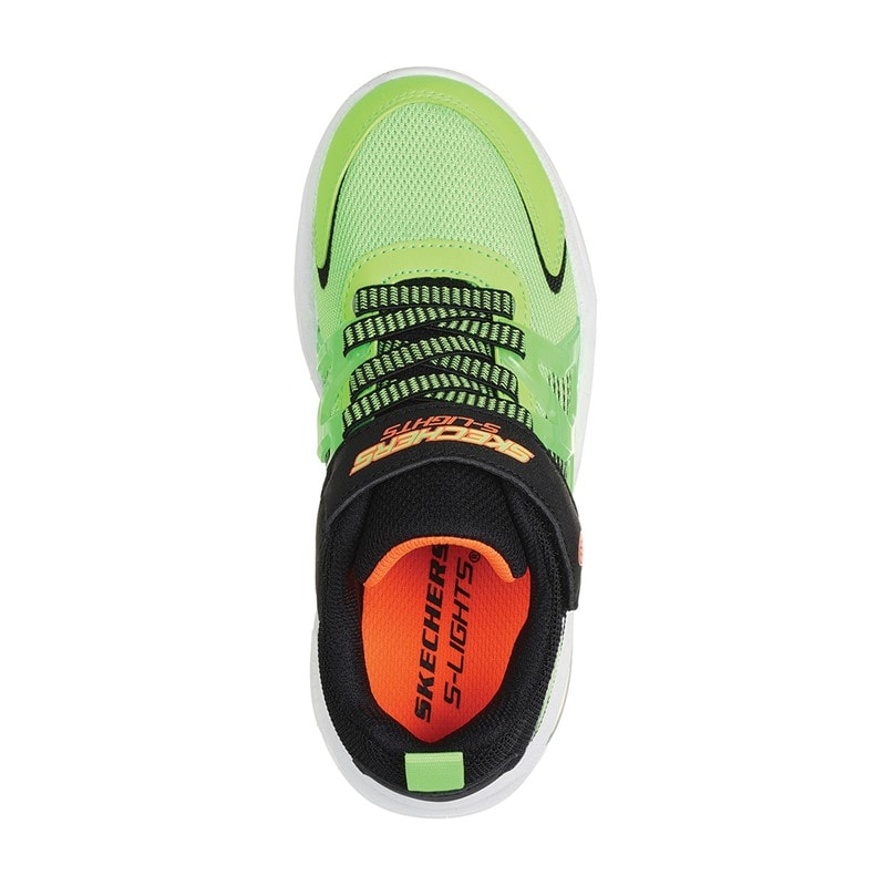 SKECHERS SPORT SKECHERS Drenge S Lights: Prismatrons Træningssko Lime - Billede 4
