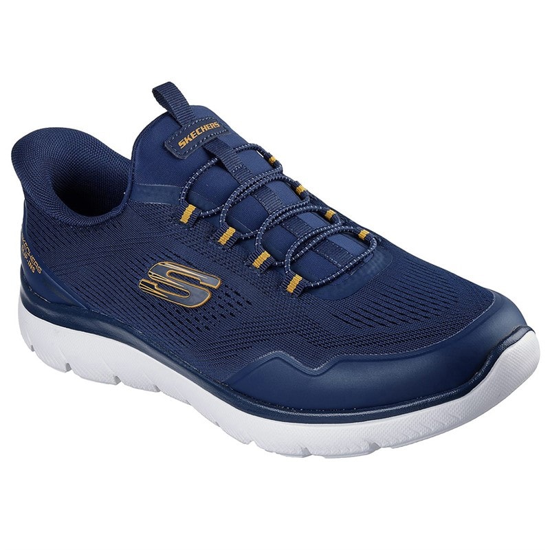 SKECHERS SPORT SKECHERS Herre Skechers Summits Slip In Sneakers Navy - Billede 3