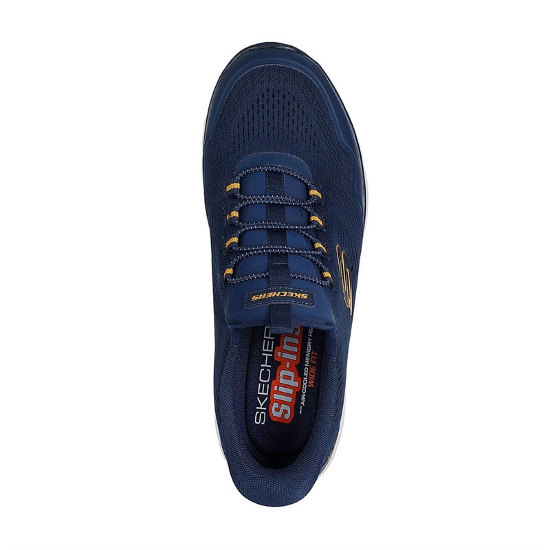 SKECHERS SPORT SKECHERS Herre Skechers Summits Slip In Sneakers Navy - Billede 4