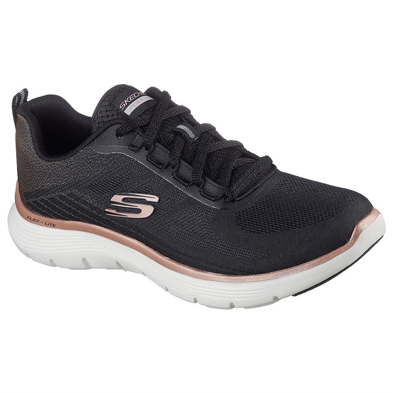 SKECHERS SPORT SKECHERS Dame Flex Appeal 5. 0 Sneakers Sort - Billede 3