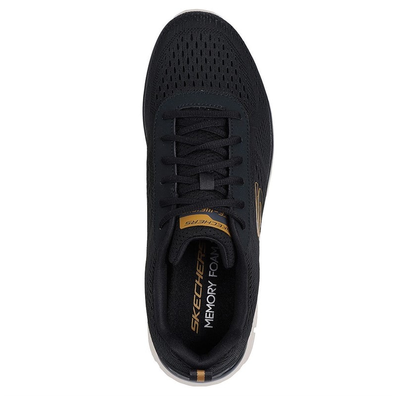 SKECHERS SPORT SKECHERS Herre Track Leshur Sneakers Sort - Billede 3